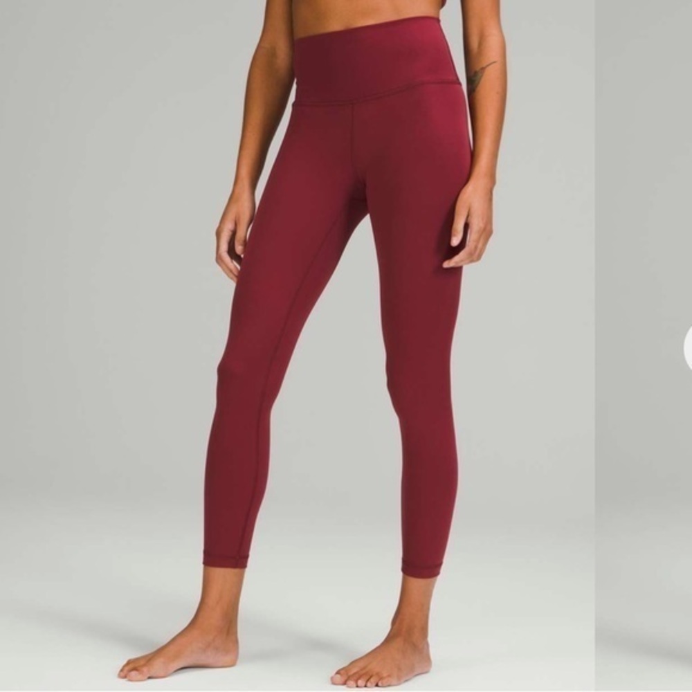 Lululemon Wunder Under HR Tight 25” Luxtreme Mulled Wine Size 20 NWT/NEW‎